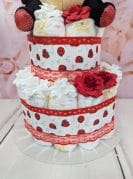 punane väike mähkmetort lepatriinuga 2