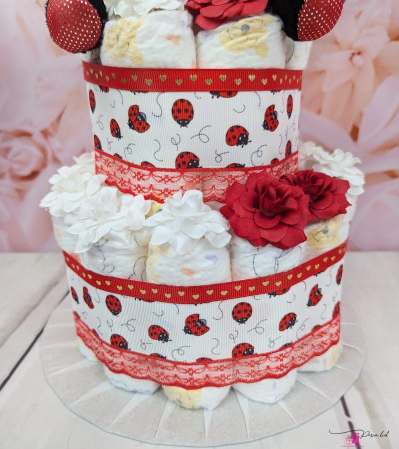 punane väike mähkmetort lepatriinuga 2 punane väike mähkmetort lepatriinuga 2