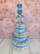 Helesinine mähkmetort amigurumi jänesega 5