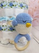 Sinine mähkmetort käsitöö kõristiga 1