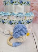 Sinine mähkmetort käsitöö kõristiga 2