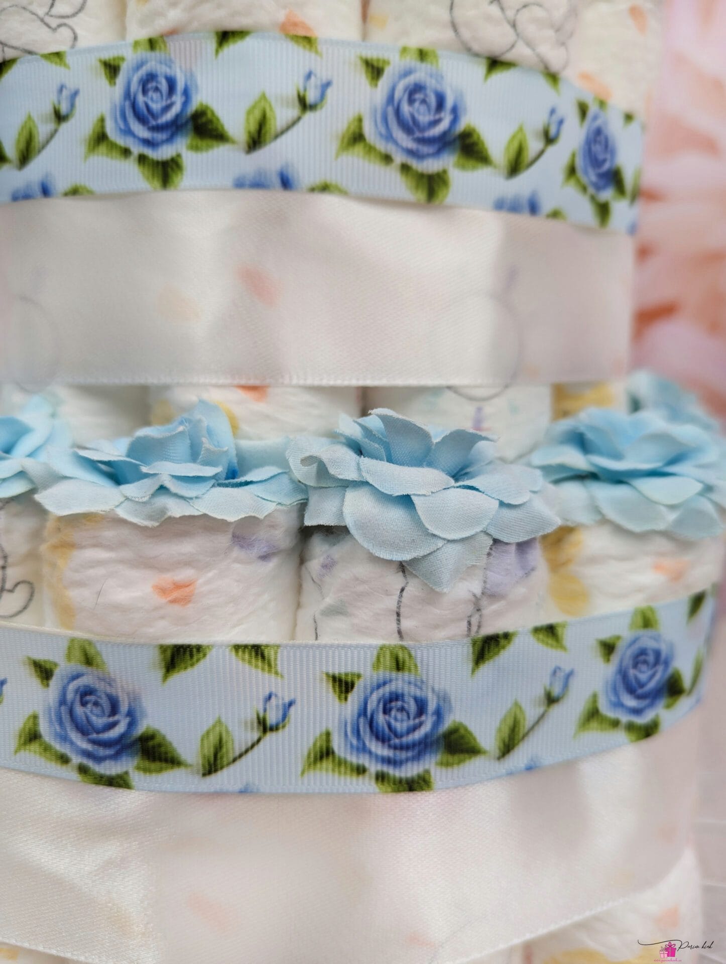 Sinine mähkmetort käsitöö kõristiga 3