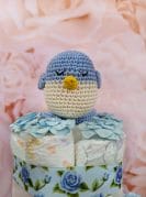 Sinine mähkmetort käsitöö kõristiga 4