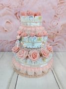 Virsikutooni mähkmetort lutiketiga 6