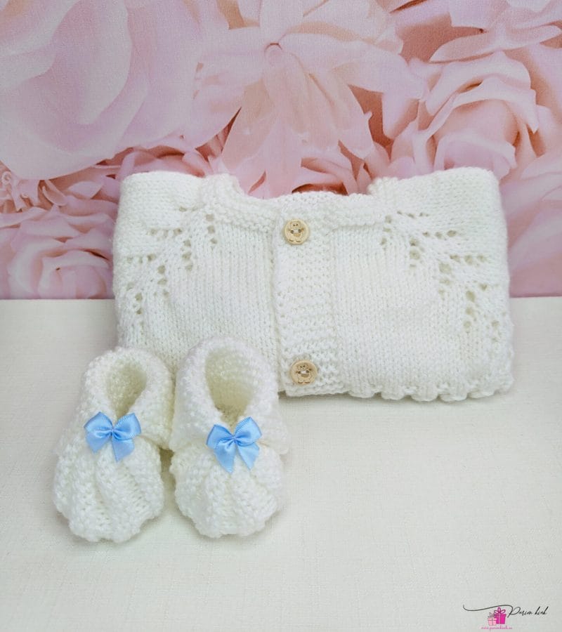 käsitööna kootud kampsun ja papud 1 käsitööna kootud kampsun ja papud 1