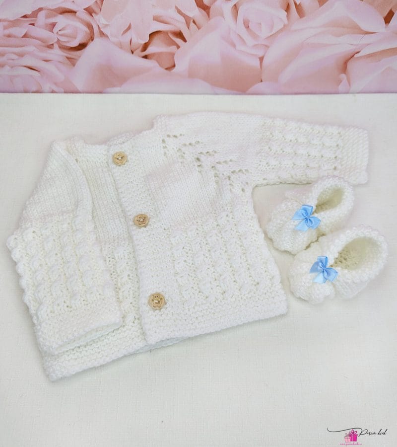 käsitööna kootud kampsun ja papud 3 käsitööna kootud kampsun ja papud 3