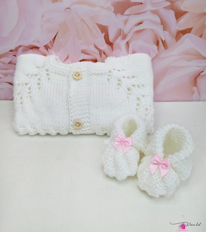 käsitööna kootud kampsun ja papud tüdrukule 1 käsitööna kootud kampsun ja papud tüdrukule 1