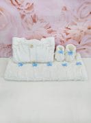 sinine kootud beebi komplekt 1