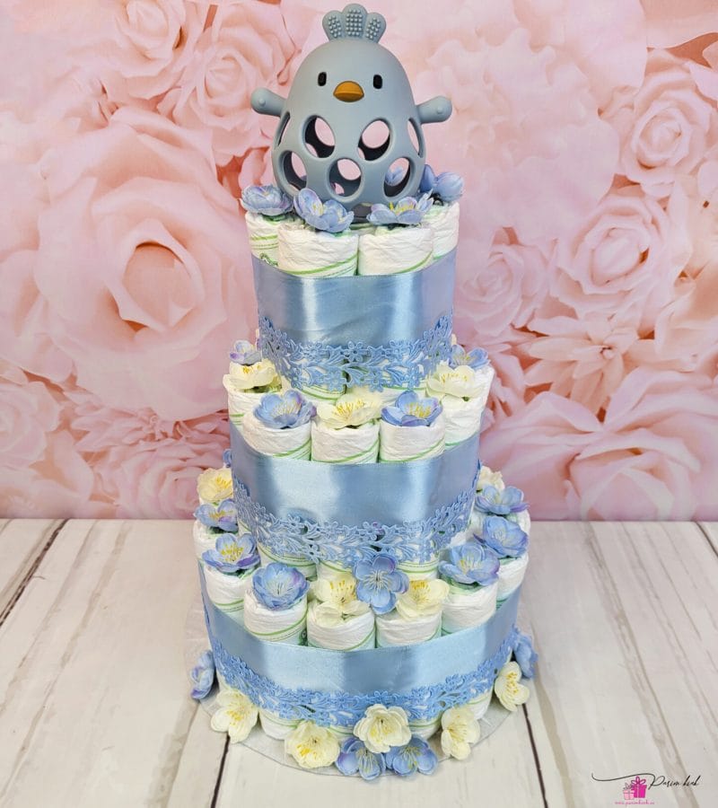 sinine mähkmetort närimisleluga sinine mähkmetort närimisleluga