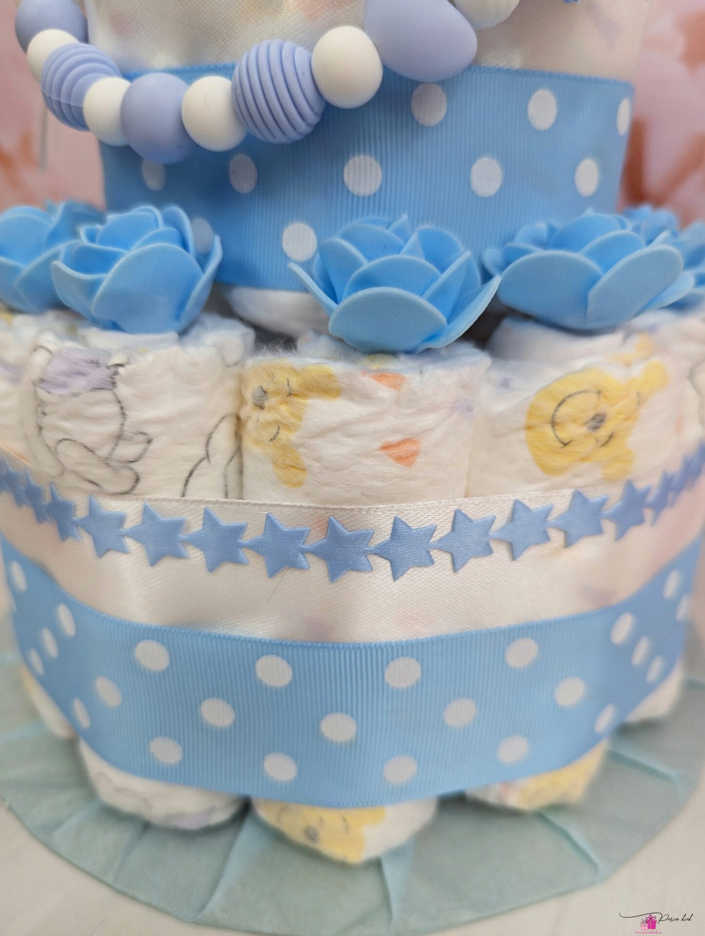 täpiline mähkmetort lutiketiga