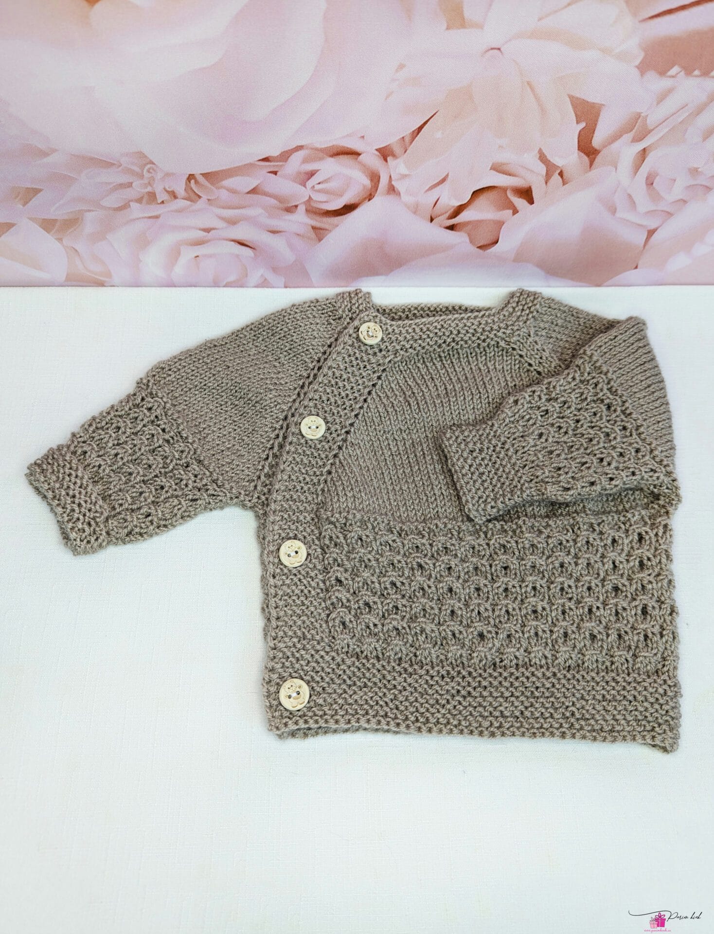 käsitöö beebi kampsun 1