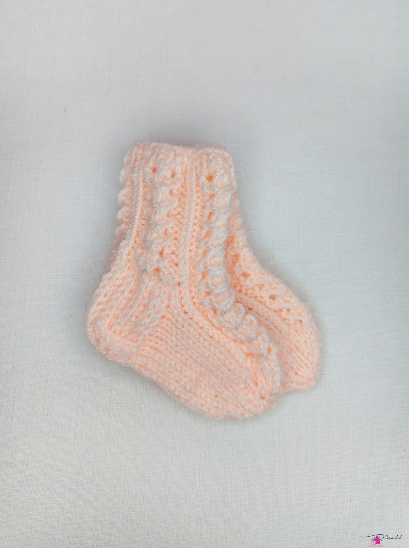 lõheroosad pitssokid beebile