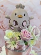 roosa mähkmetort närimisleluga 1