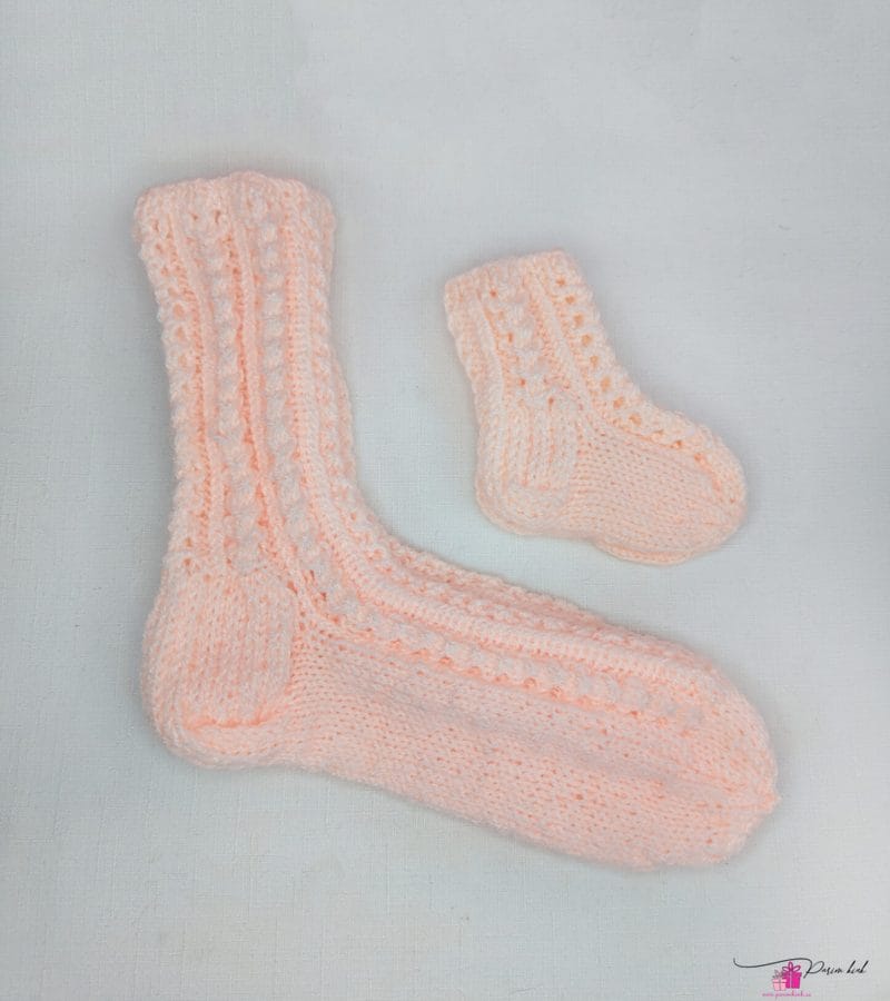 Virsikutooni Pitssokid Emale ja Beebile 3 Virsikutooni Pitssokid Emale ja Beebile 3