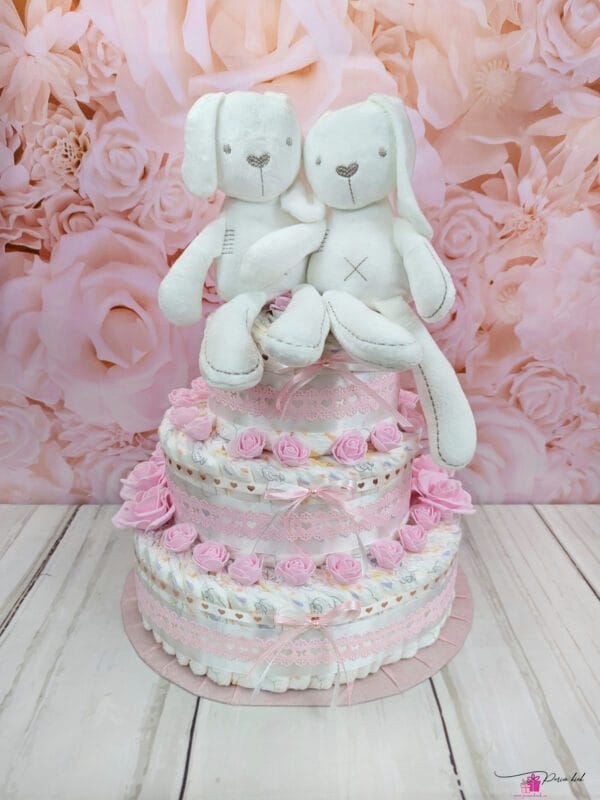 kaksikute mähkmetort jänkudega