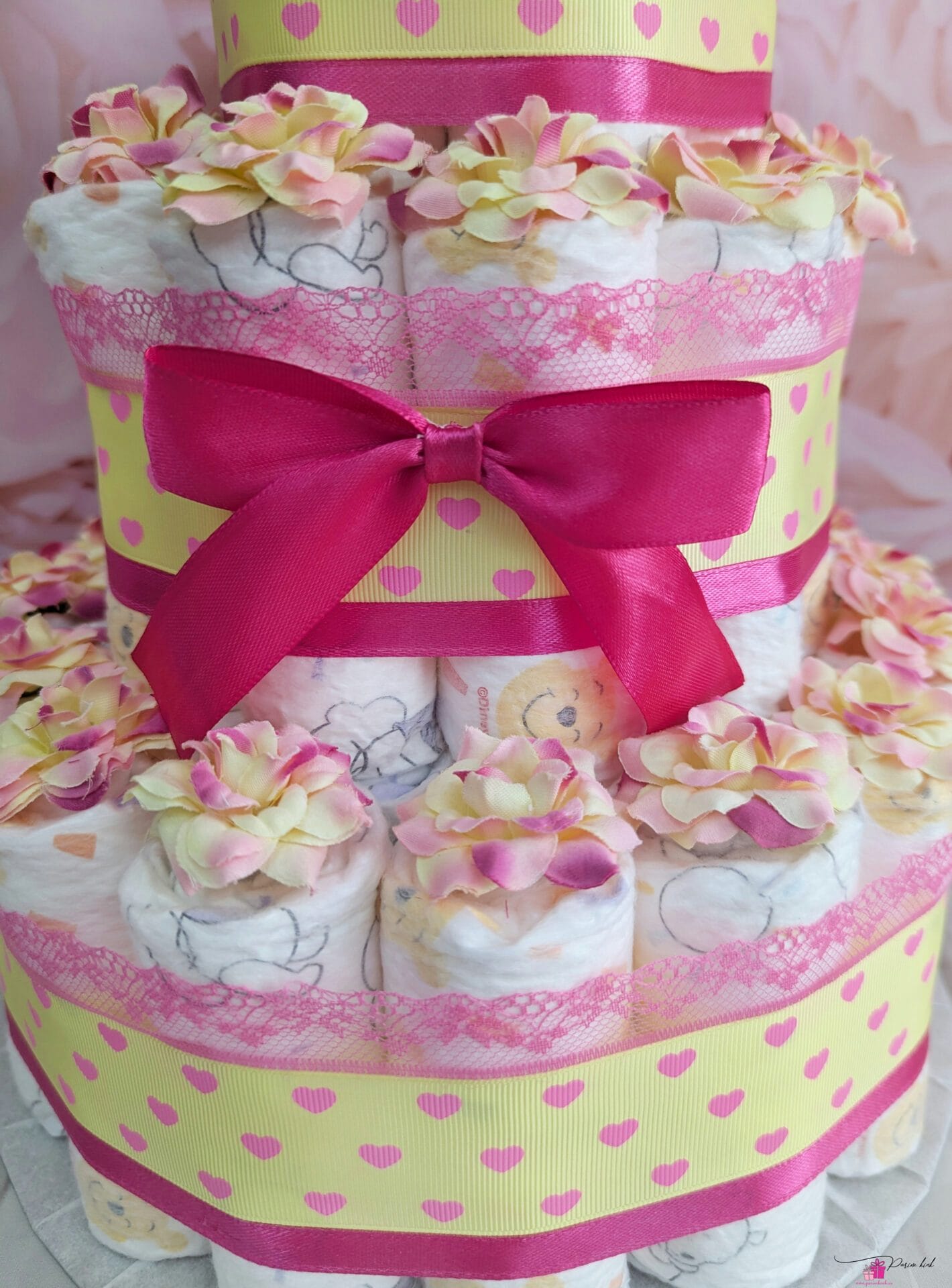 helekollane mähkmetort karuga 2