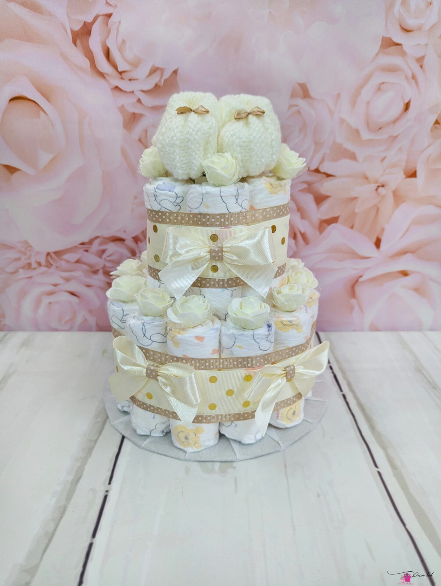 neutraalne mähkmetort käsitöö papudega 3