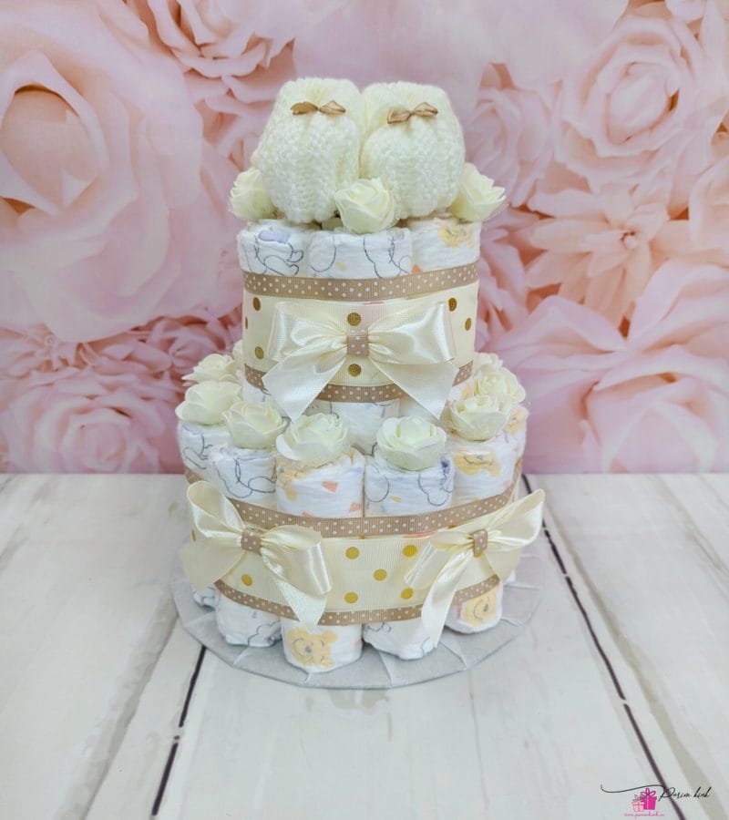 neutraalne mähkmetort käsitöö papudega 3