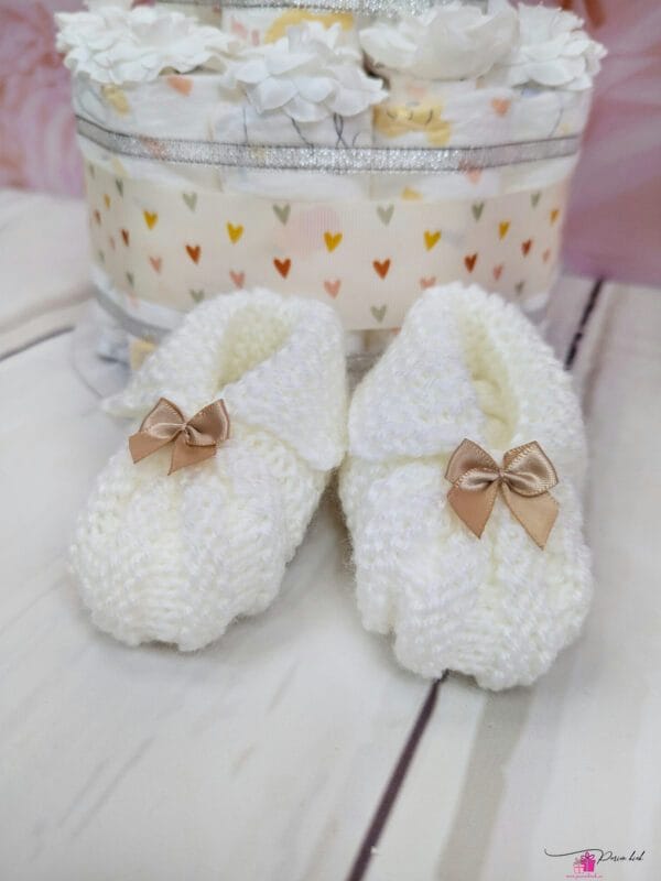 neutraalne mähkmetort kootud papudega 1