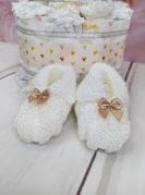 neutraalne mähkmetort kootud papudega 1