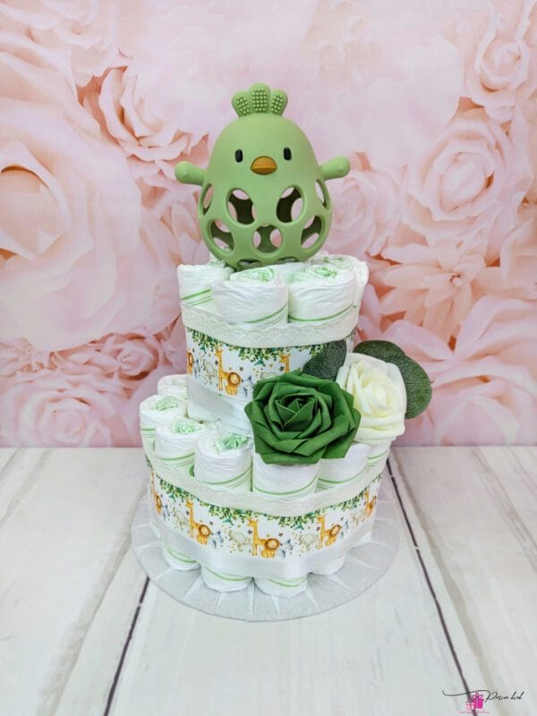 roheline mähkmetort närimisleluga 1