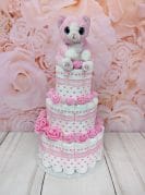 roosa mähkmetort kituga