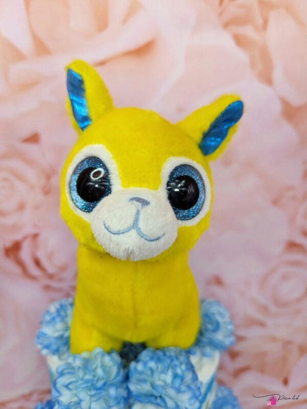 sinine mähkmetort laamaga 2