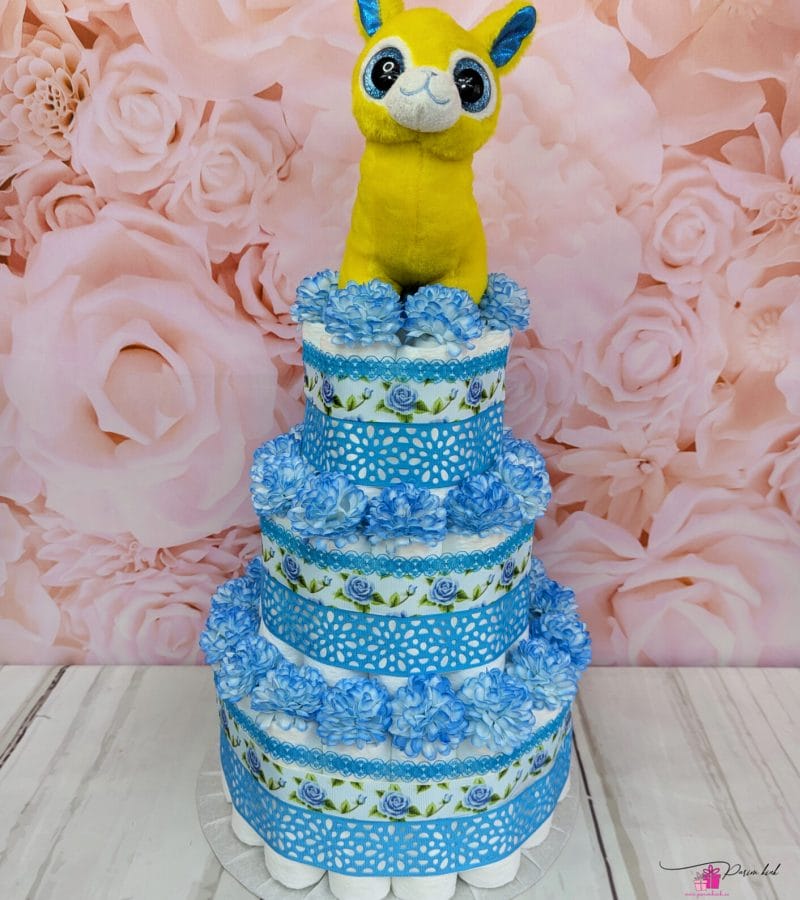 sinine mähkmetort laamaga sinine mähkmetort laamaga