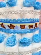 tumesinine mähkmetort karuga 1