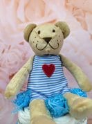 tumesinine mähkmetort karuga 2