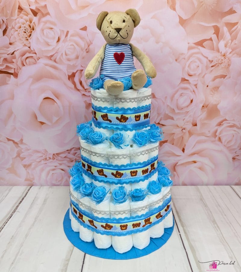 tumesinine mähkmetort karuga tumesinine mähkmetort karuga