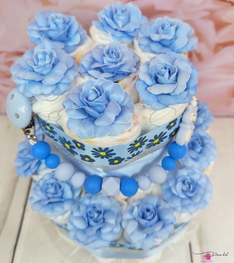 Sinine mähkmetort pesukaru lutiketiga 2 Sinine mähkmetort pesukaru lutiketiga 2