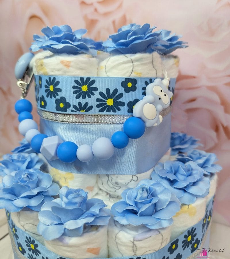 Sinine mähkmetort pesukaru lutiketiga 3 Sinine mähkmetort pesukaru lutiketiga 3