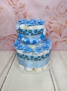 Sinine mähkmetort pesukaru lutiketiga