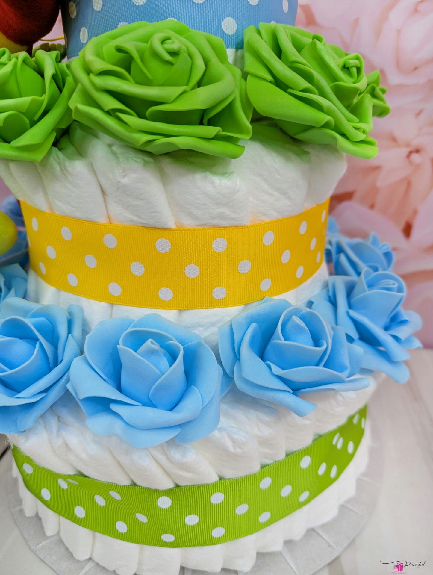 Värviline mähkmetort ussikesega 2