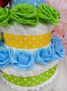 Värviline mähkmetort ussikesega 2