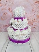 lilla täpiline mähkmetort lutiketiga