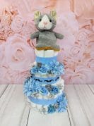 sinine mähkmetort kass-koeraga 5