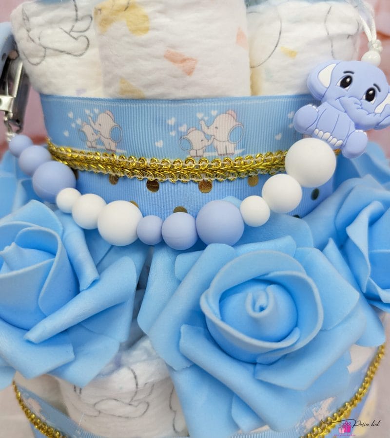 sinine täpiline mähkmetort lutiketiga 1 sinine täpiline mähkmetort lutiketiga 1