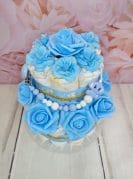 sinine täpiline mähkmetort lutiketiga 2