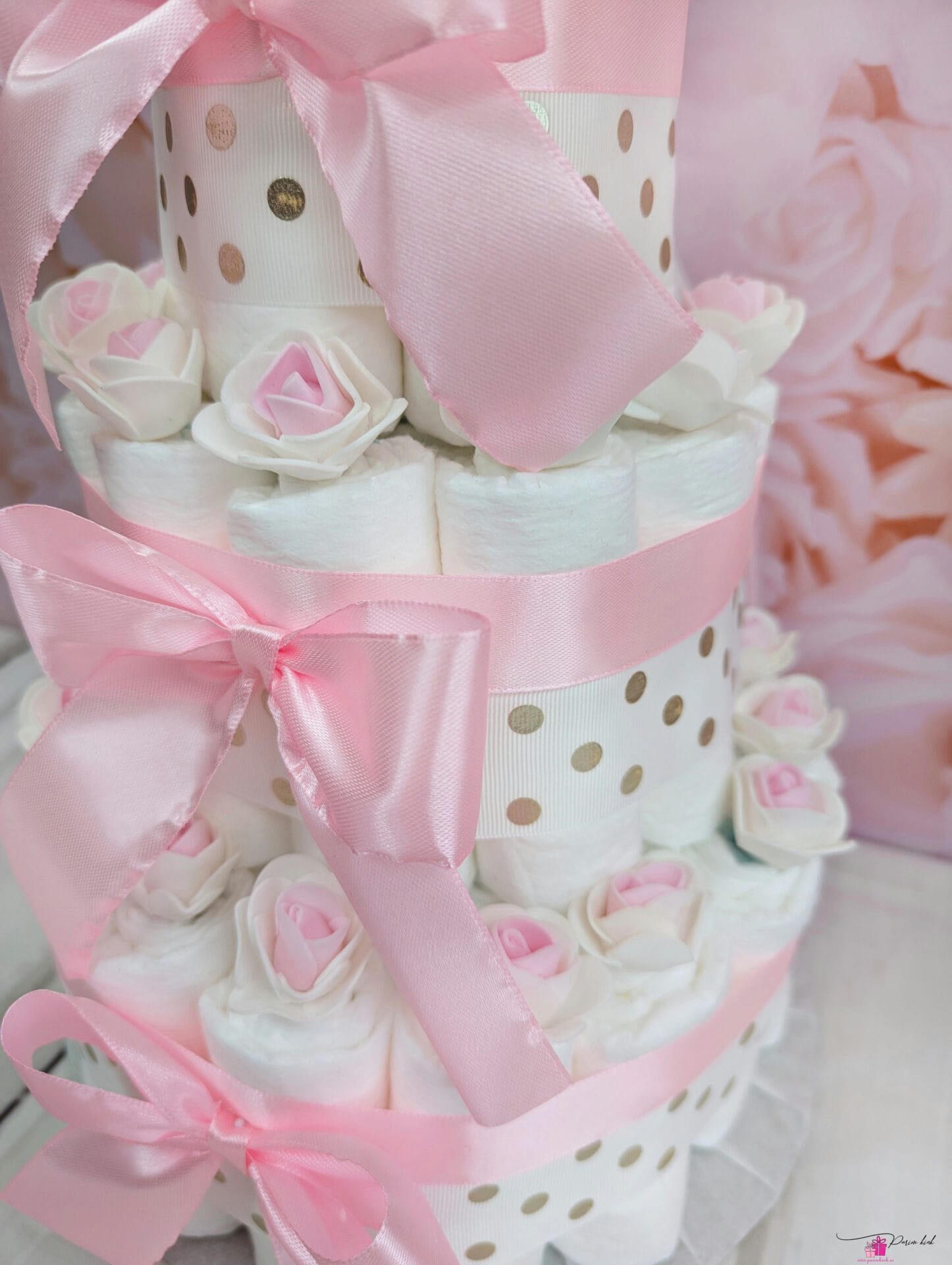 täpiline mähkmetort kaisutekiga 3