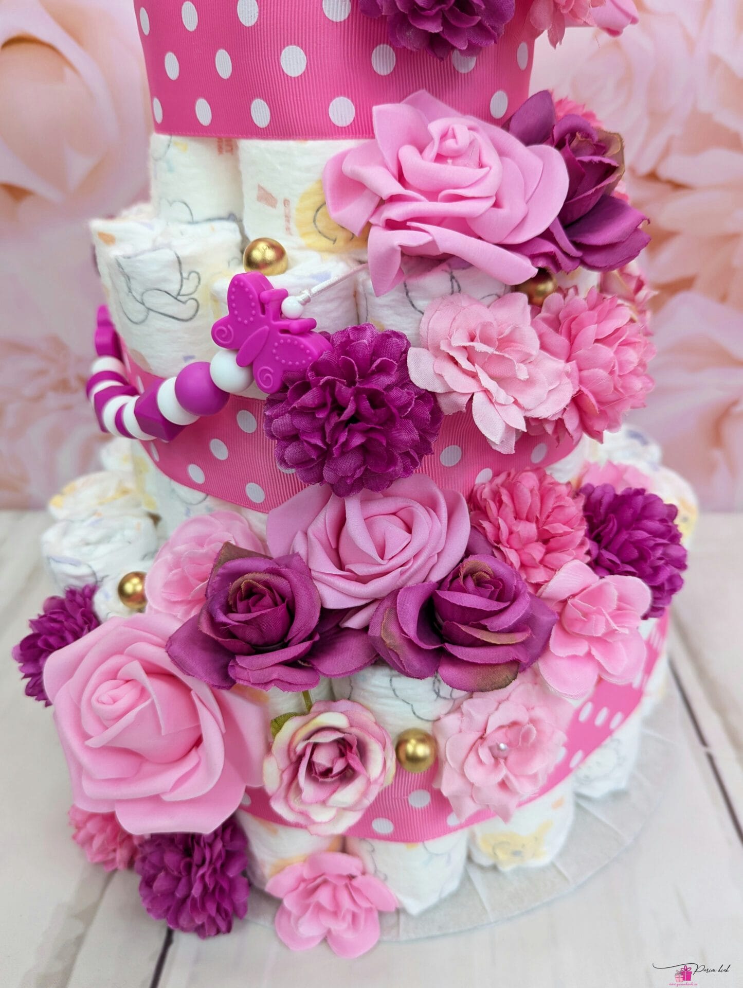 tumeroosa mähkmetort lutiketiga 14