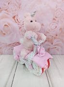 roosa mähkmetort ükssarvega