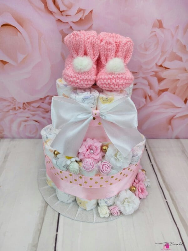 Heleroosa mähkmetort jänkupapudega 5