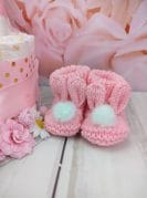 Heleroosa mähkmetort jänkupapudega