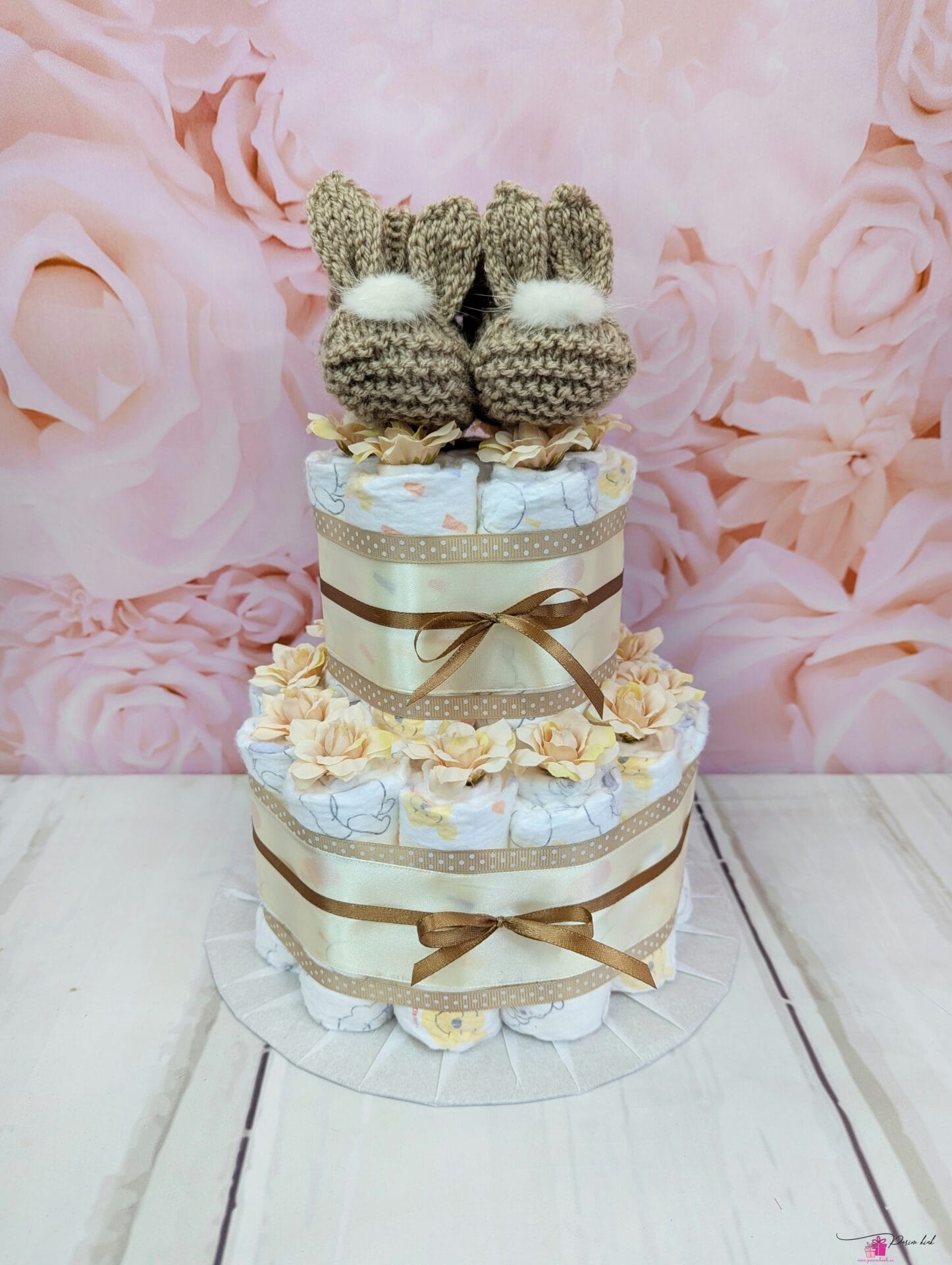 neutraalne mähkmetort jänkupapudega