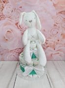 roheline mähkmetort jänkuga