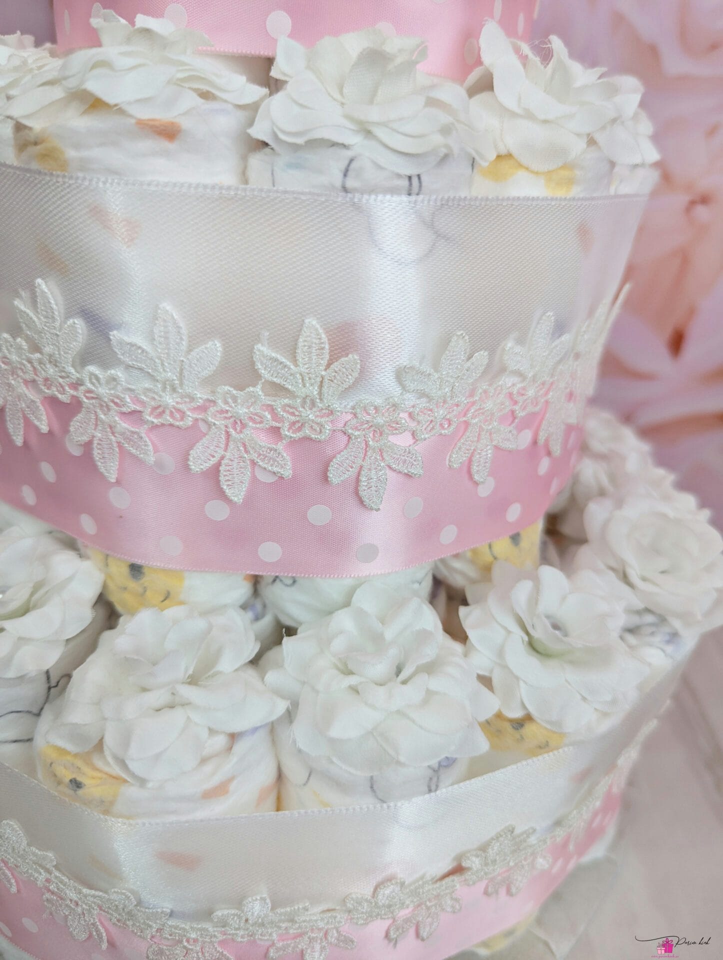 roosa-valge mähkmetort papudega 1