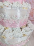 roosa-valge mähkmetort papudega 1