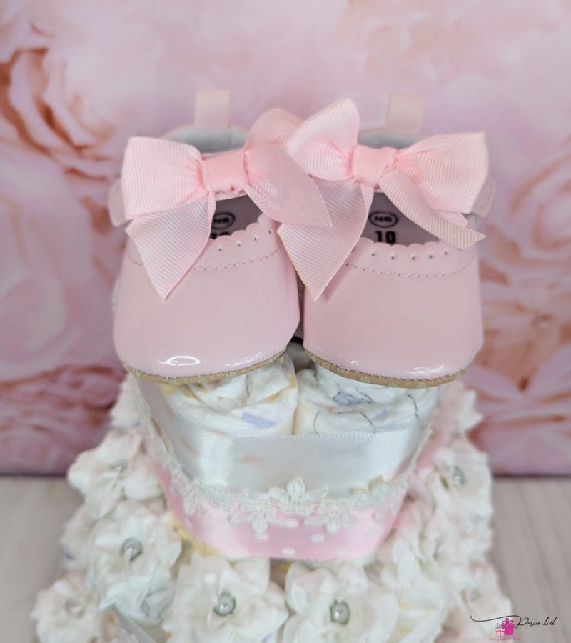 roosa-valge mähkmetort papudega 3 roosa-valge mähkmetort papudega 3